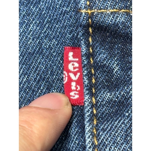 Levi Strauss 550 Jeans Mens 31x36 Blue Relaxed Fit Denim Pants - Picture 9 of 15